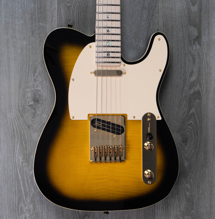 Fender Richie Kotzen Telecaster, touche en érable, Brown Sunburst