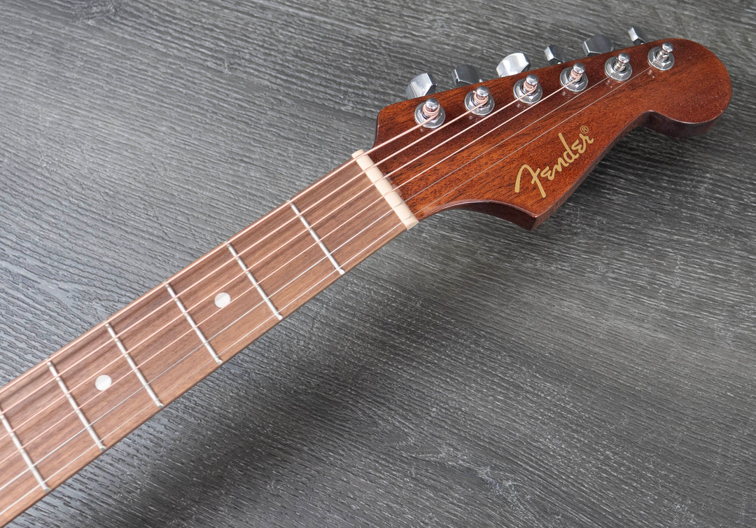 Fender California Standard Redondo Mini Acoustic Guitar, Fiesta Red