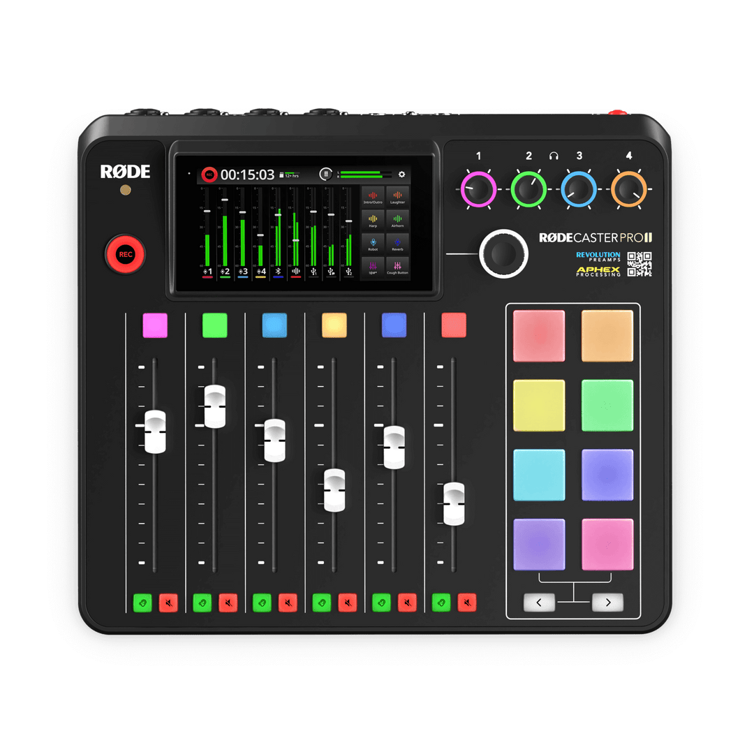 RODECaster Pro II Integrated Audio Production Studio
