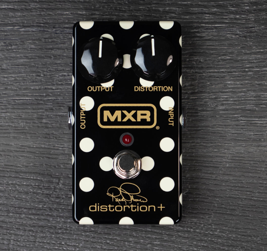 randy rhoads pedals MXR RR104 Randy Rhoads Special Edition Distortion + Pedal – A Strings