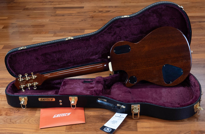 Gretsch G6129TG-59VS Limited Edition Sparkle Jet with String-Thru Bigsby, Ebony Fingerboard, Red Sparkle