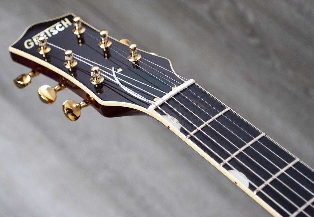 Gretsch G6129TG-59VS Limited Edition Sparkle Jet with String-Thru Bigsby, Ebony Fingerboard, Red Sparkle