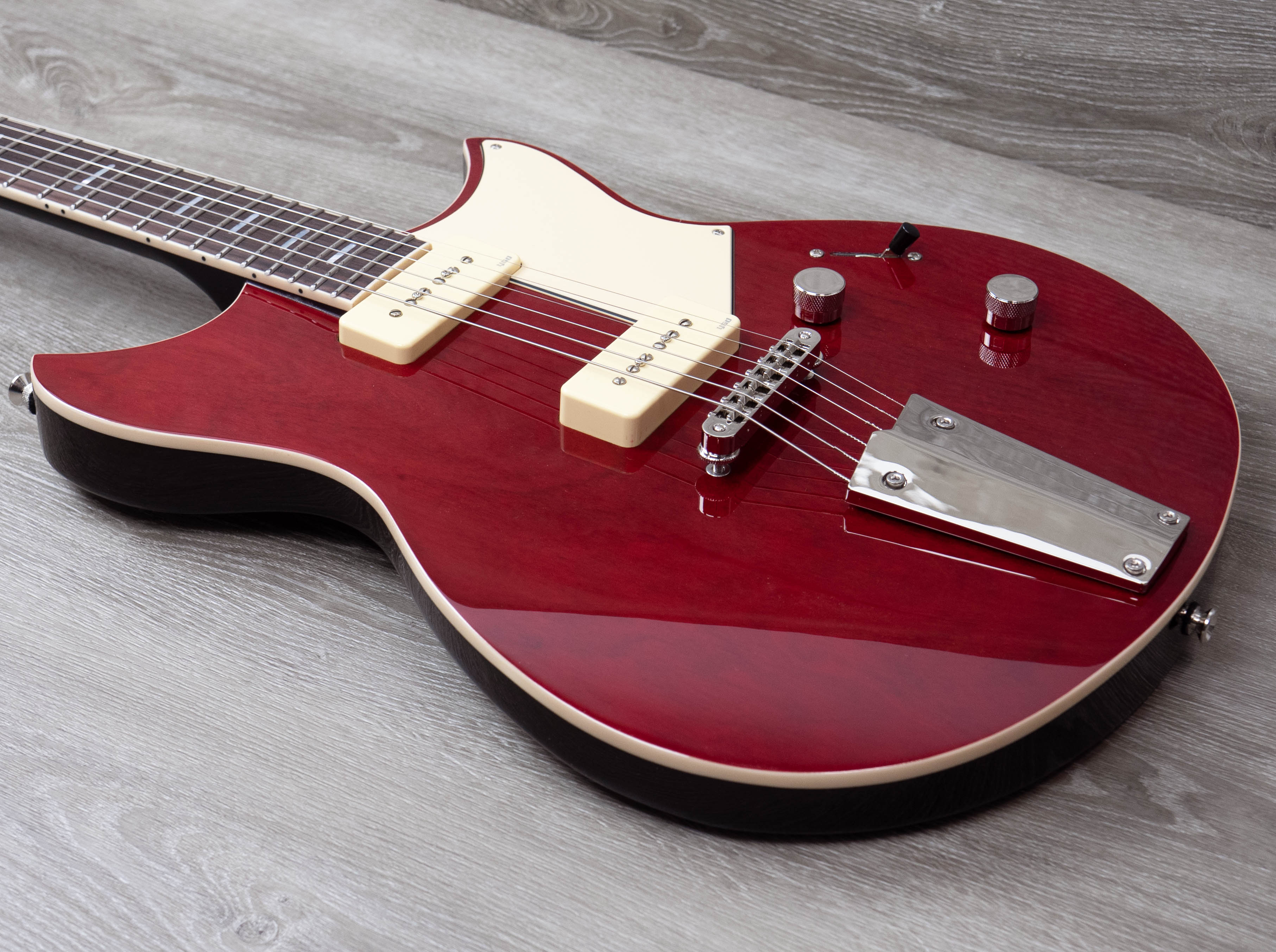 Yamaha RSS02T Revstar Standard Electric Guitar, Fired Red – A Strings