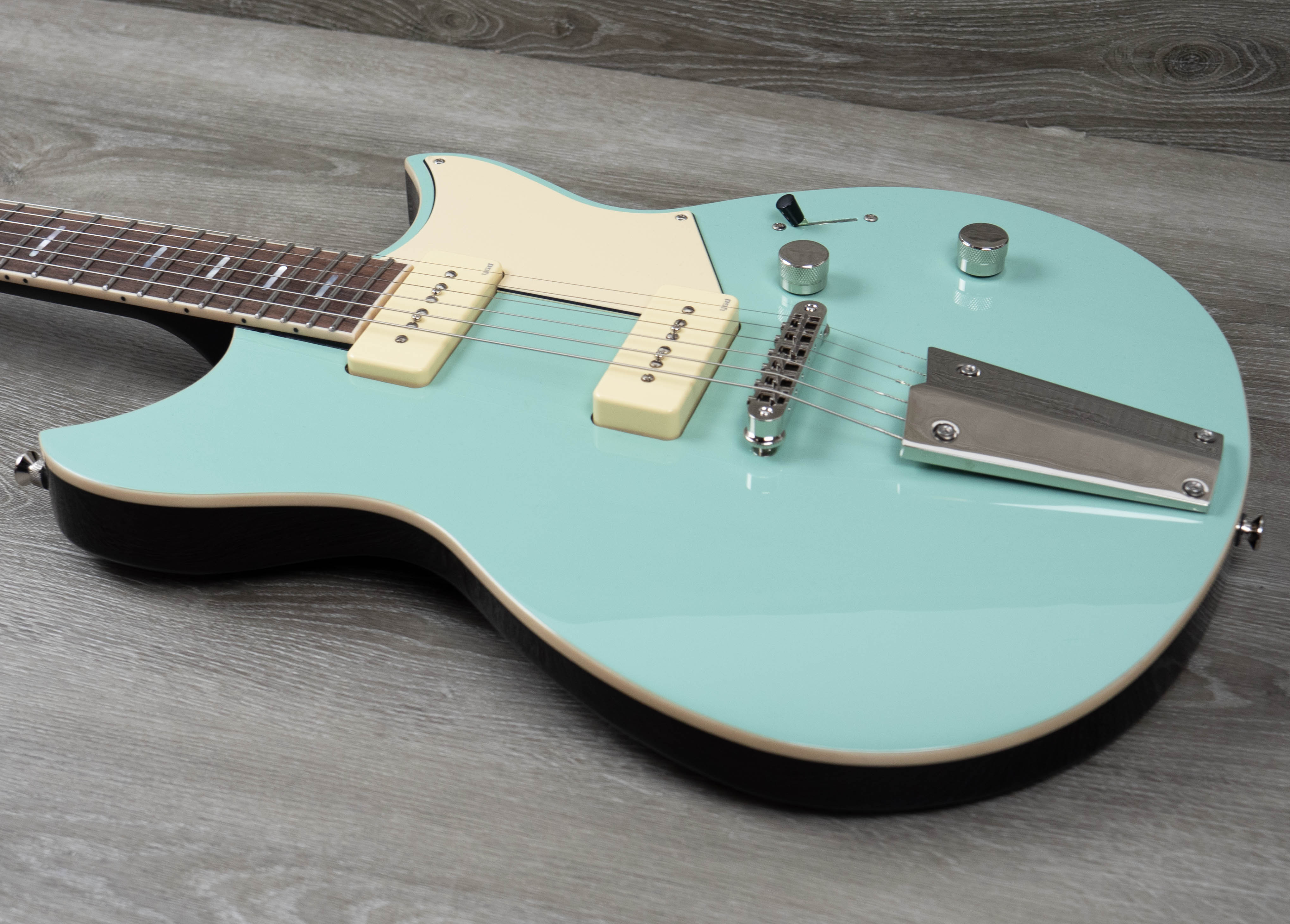 Yamaha RSS02T Revstar Standard Electric Guitar, Sonic Blue – A Strings