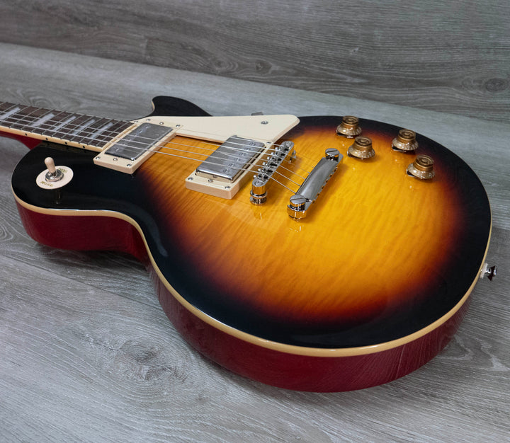 Epiphone Les Paul Standard años 50, estilo Sunburst vintage