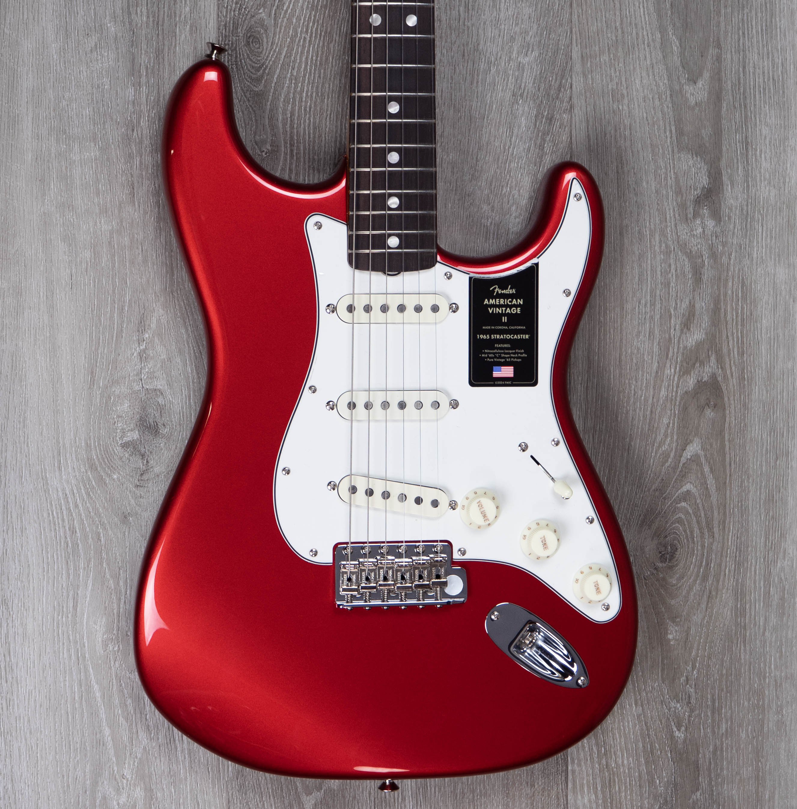 Fender American Vintage II 1965 Stratocaster, Round-Lam Rosewood