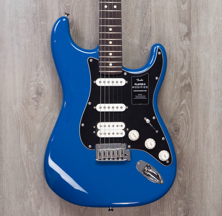 Fender Player II Stratocaster HSS, touche en palissandre, Cherry Burst transparent