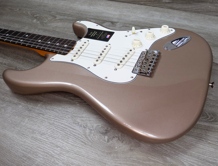 Fender American Vintage II 1965 Stratocaster, Round-Lam Rosewood Fingerboard, Shoreline Gold