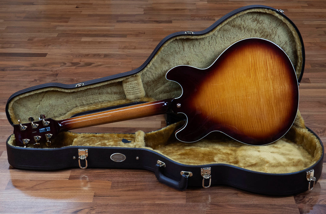 Yamaha SA2200 Semi-Acoustic Guitar, Old Violin Sunburst