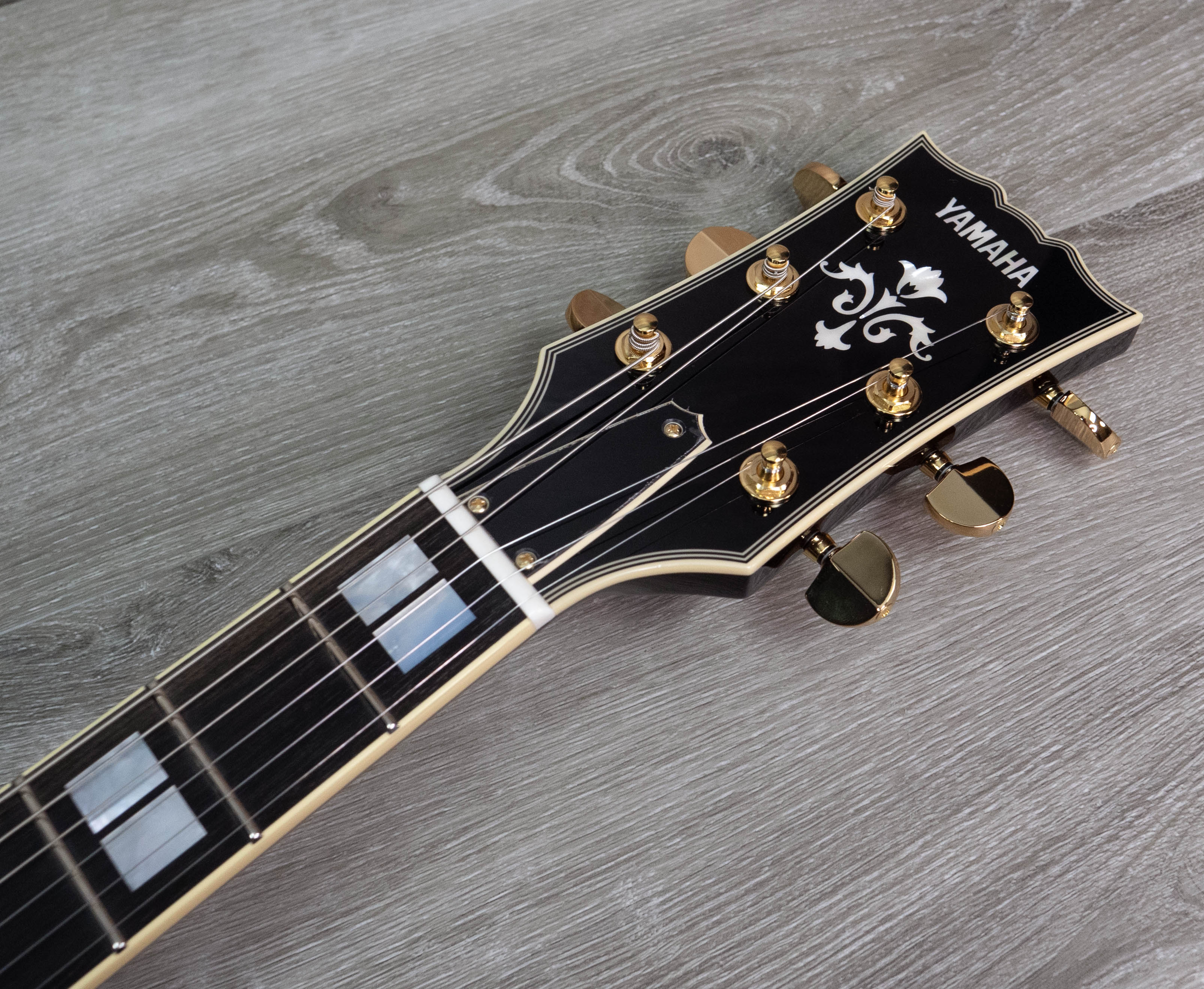Yamaha SA2200 Semi-Acoustic Guitar, Brown Sunburst – A Strings