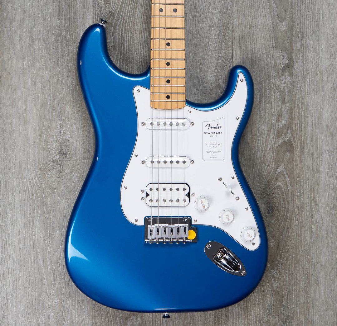 Fender Standard Stratocaster HSS, Maple Fingerboard, Aqua Marine Metallic