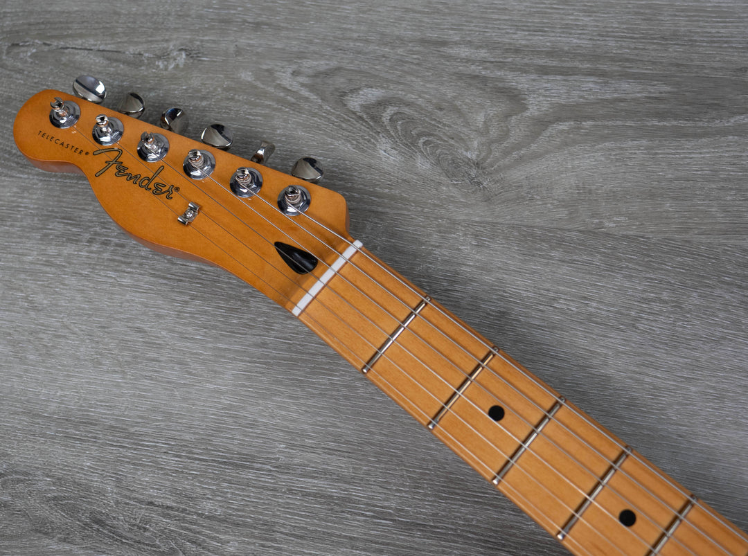 Fender Player II Telecaster para zurdos, diapasón de arce, Sunburst de 3 colores