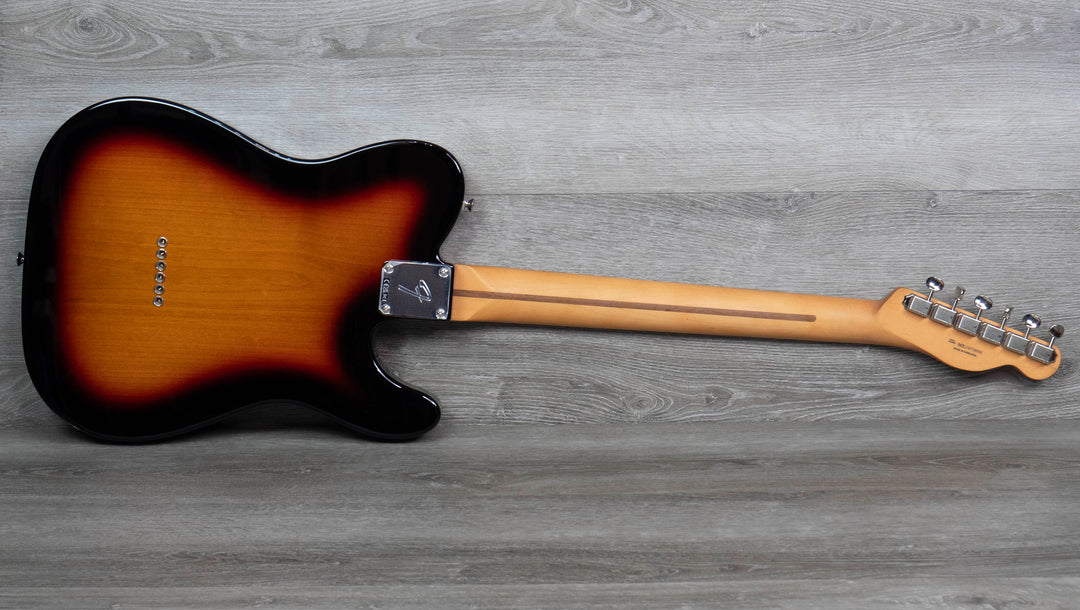 Fender Player II Telecaster pour gaucher, touche en érable, finition Sunburst 3 couleurs