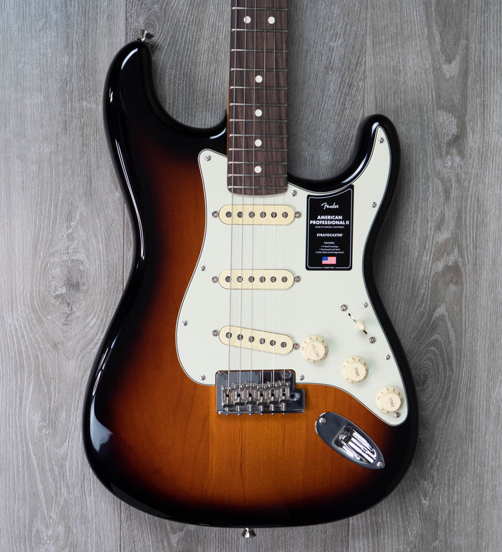 Fender American 70th Anniversary Professional II Stratocaster, Rosewood Fingerboard, Anniversary 2-Colour Sunburst