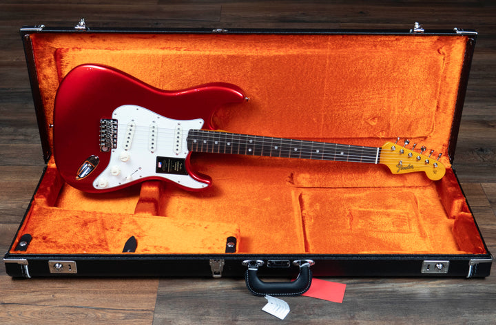 Fender American Vintage II 1965 Stratocaster, Round-Lam Rosewood Fingerboard, Candy Apple Red
