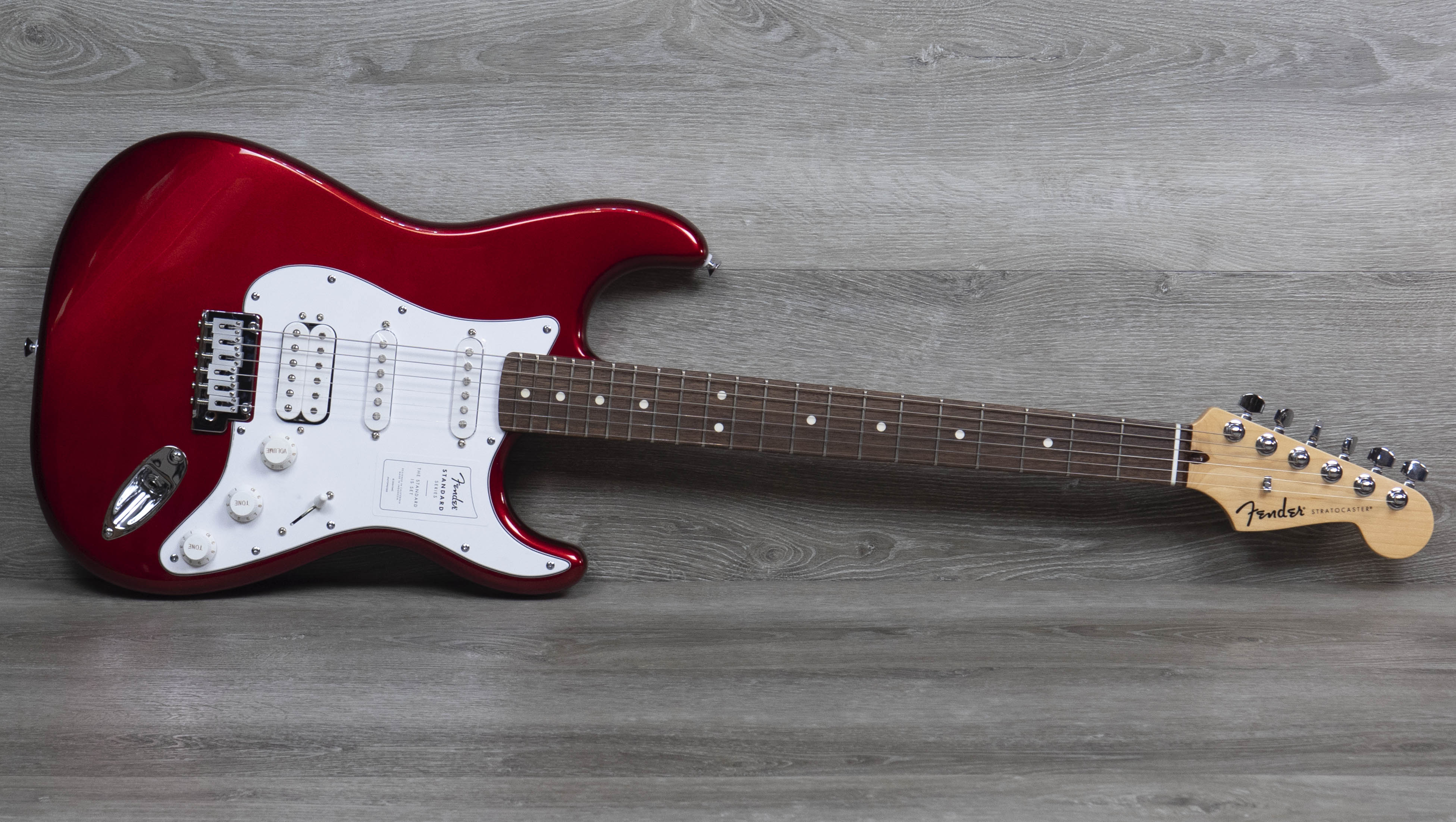 Fender Standard Stratocaster HSS, Laurel Fingerboard, Candy Cola