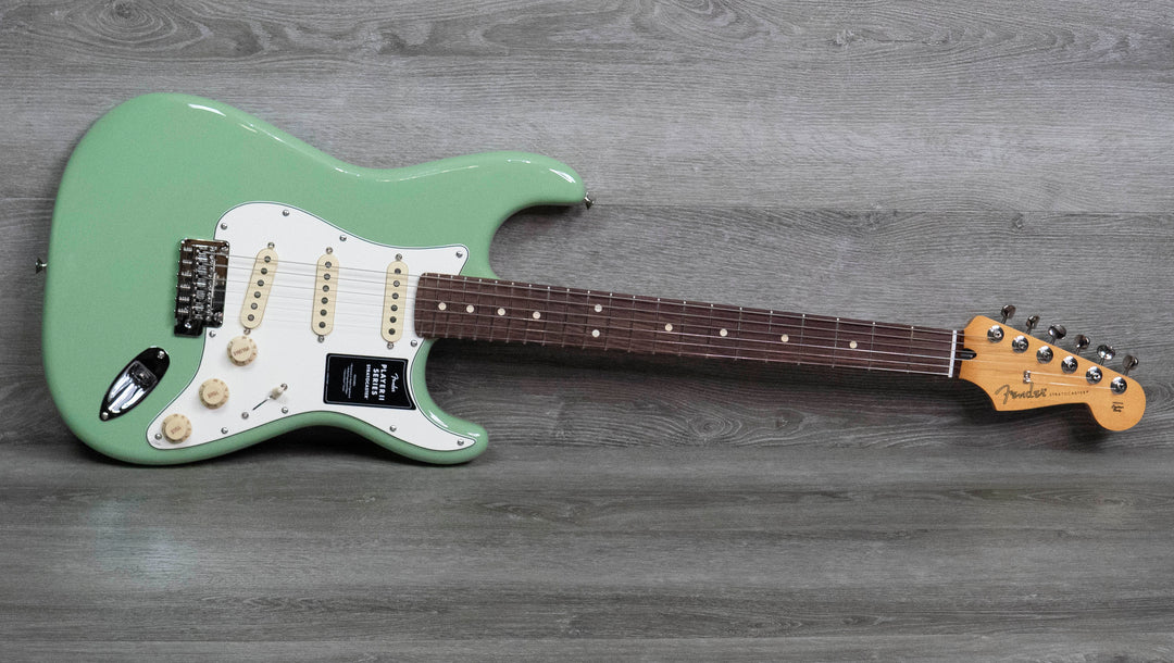 Fender Player II Stratocaster, touche en palissandre, bouleau vert