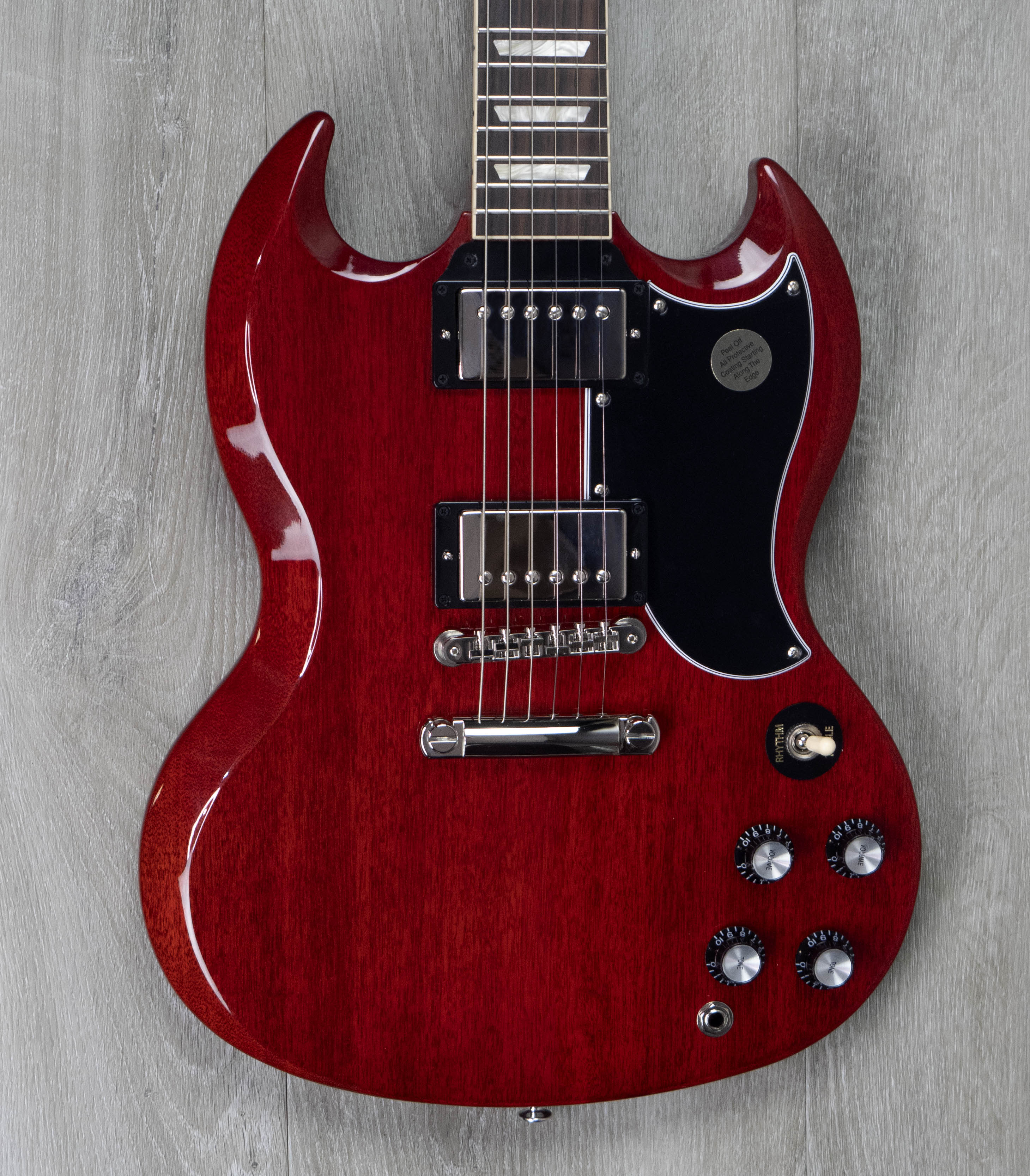 Gibson USA SG Standard 61 Stop Bar Translucent Teal [Custom Color