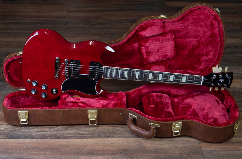 【ほぼ新品】Gibson SG Standard 61 Stop Bar Gibson SG Standard 61 Stop Bar, Vintage Cherry #215350325 – A Strings