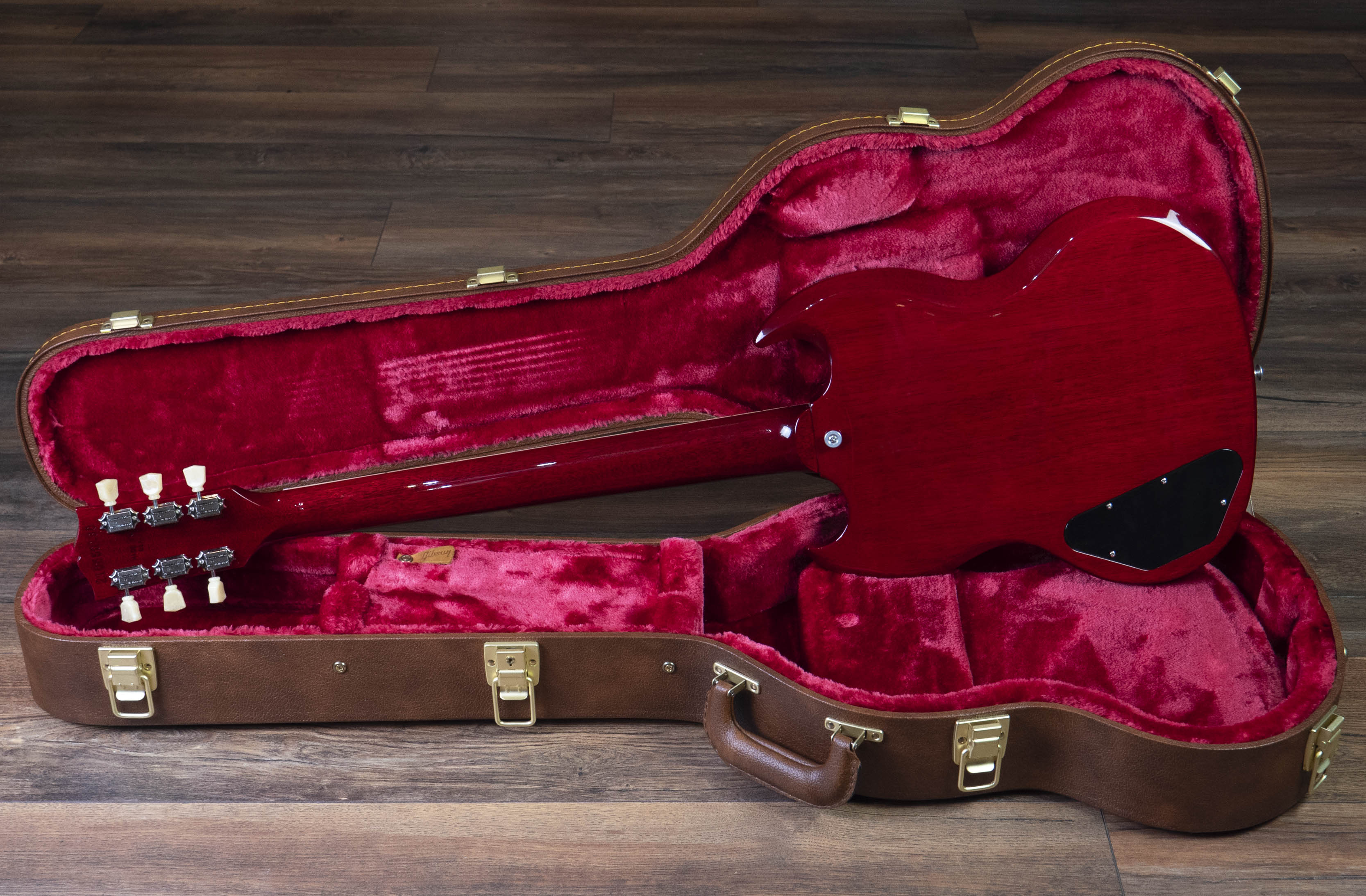 Gibson SG Standard 61 Stop Bar, cerezo vintage n.º 200430148 – A