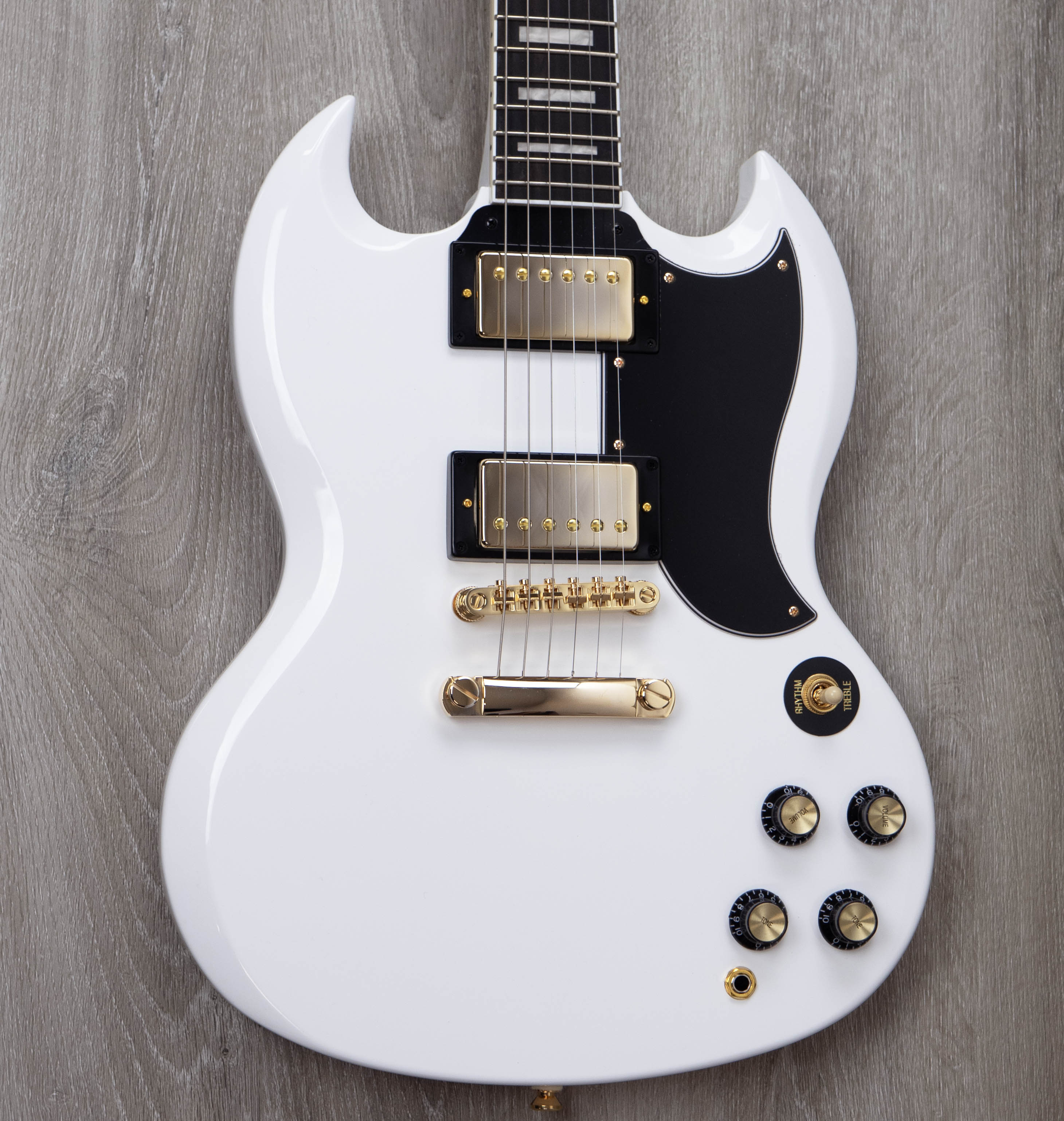 Epiphone SG Custom, Alpine White – A Strings