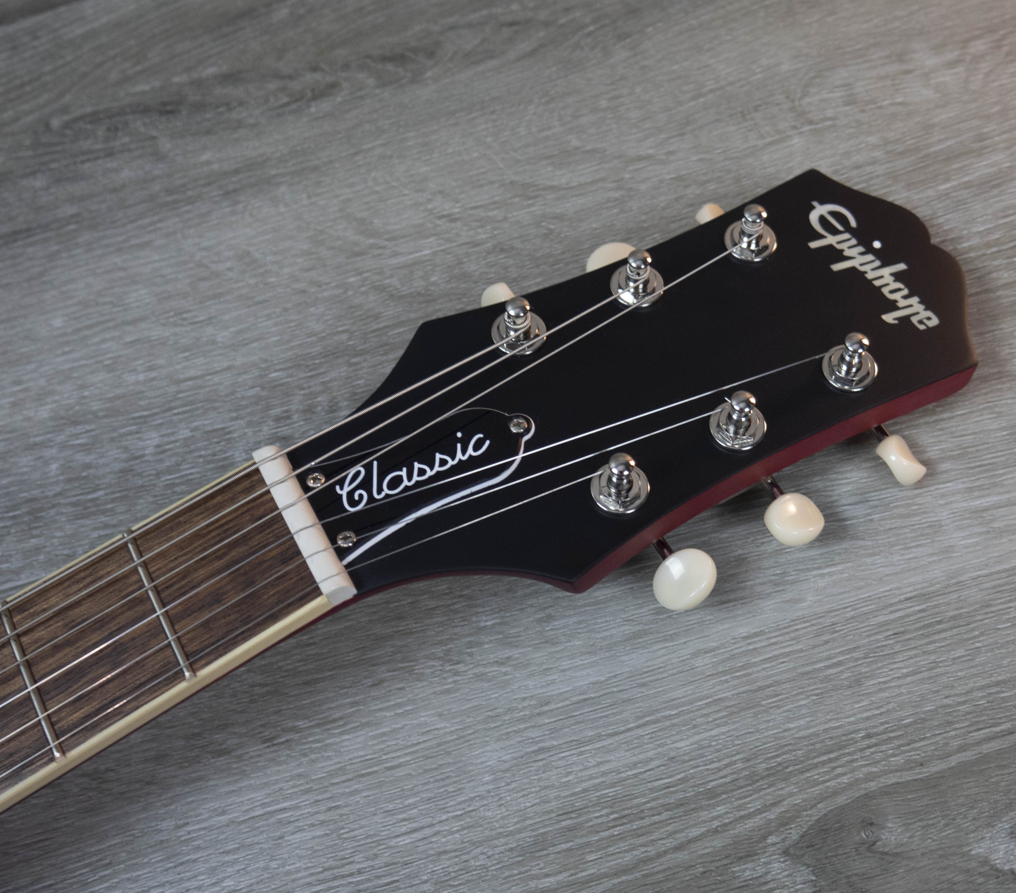 Epiphone SG Classic Worn, Cherry – A Strings