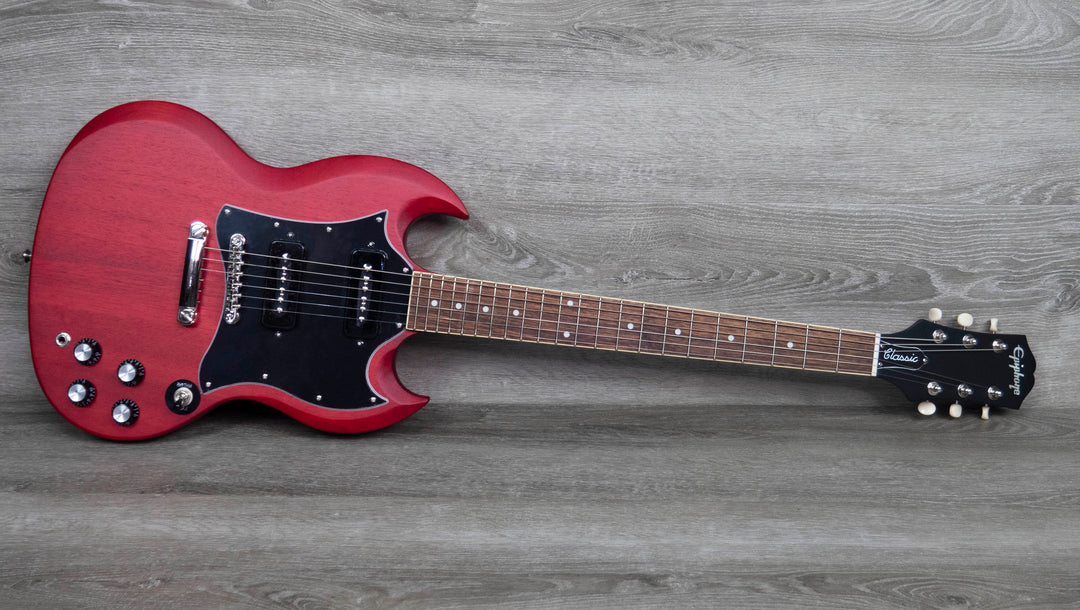 Epiphone SG Classic Worn, Cherry