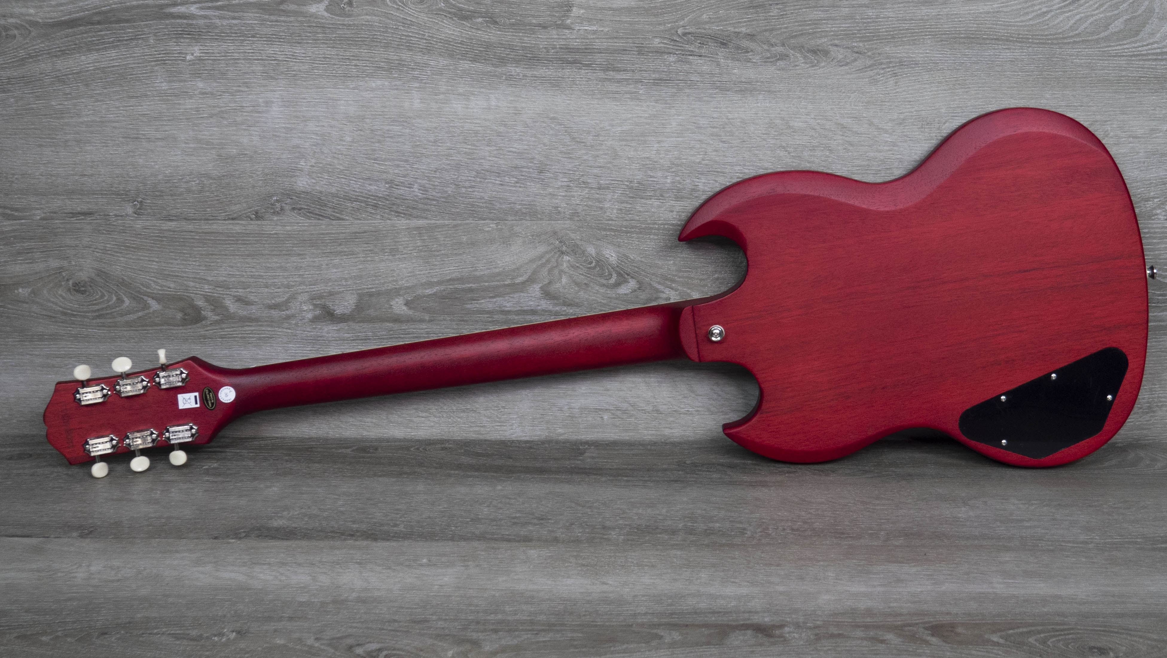 Epiphone SG Classic Worn, Cherry – A Strings