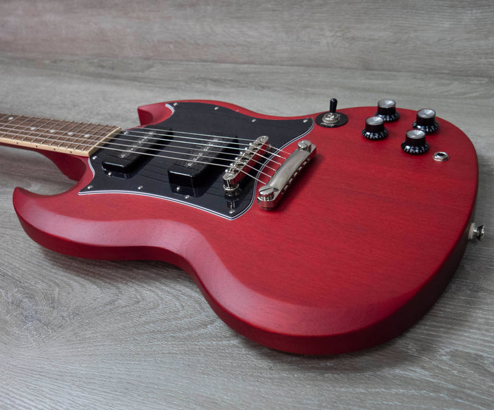 Epiphone SG Classic Worn, cerise