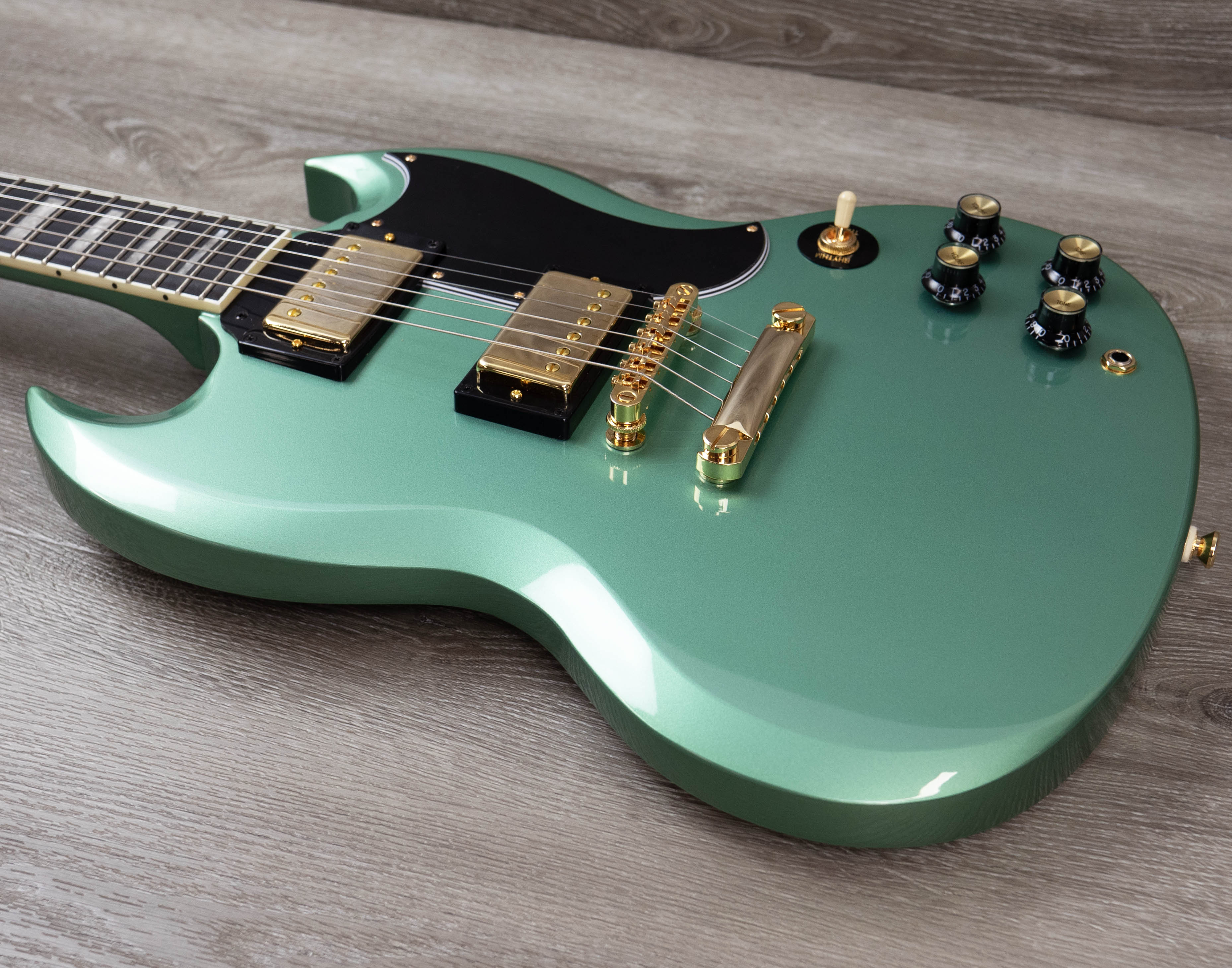 Epiphone SG Custom Exclusive, Inverness Green – A Strings