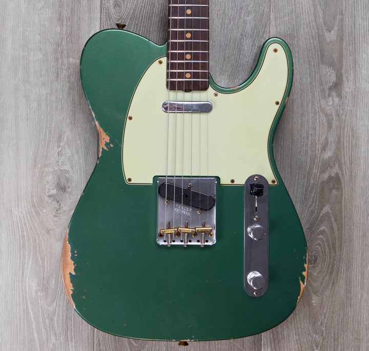 Fender Custom Shop Limited Edition 1960 Telecaster Relic, Aged Sherwood Green Metallic