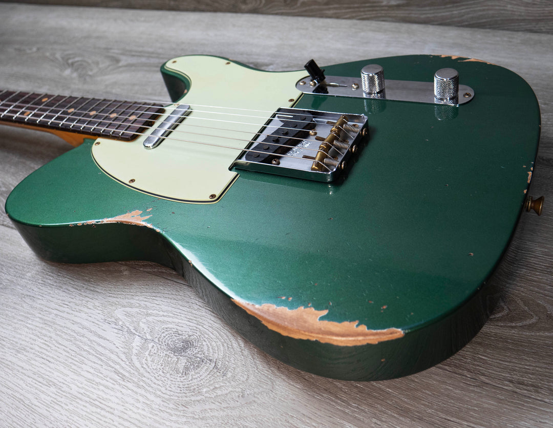 Fender Custom Shop Limited Edition 1960 Telecaster Relic, Aged Sherwood Green Metallic