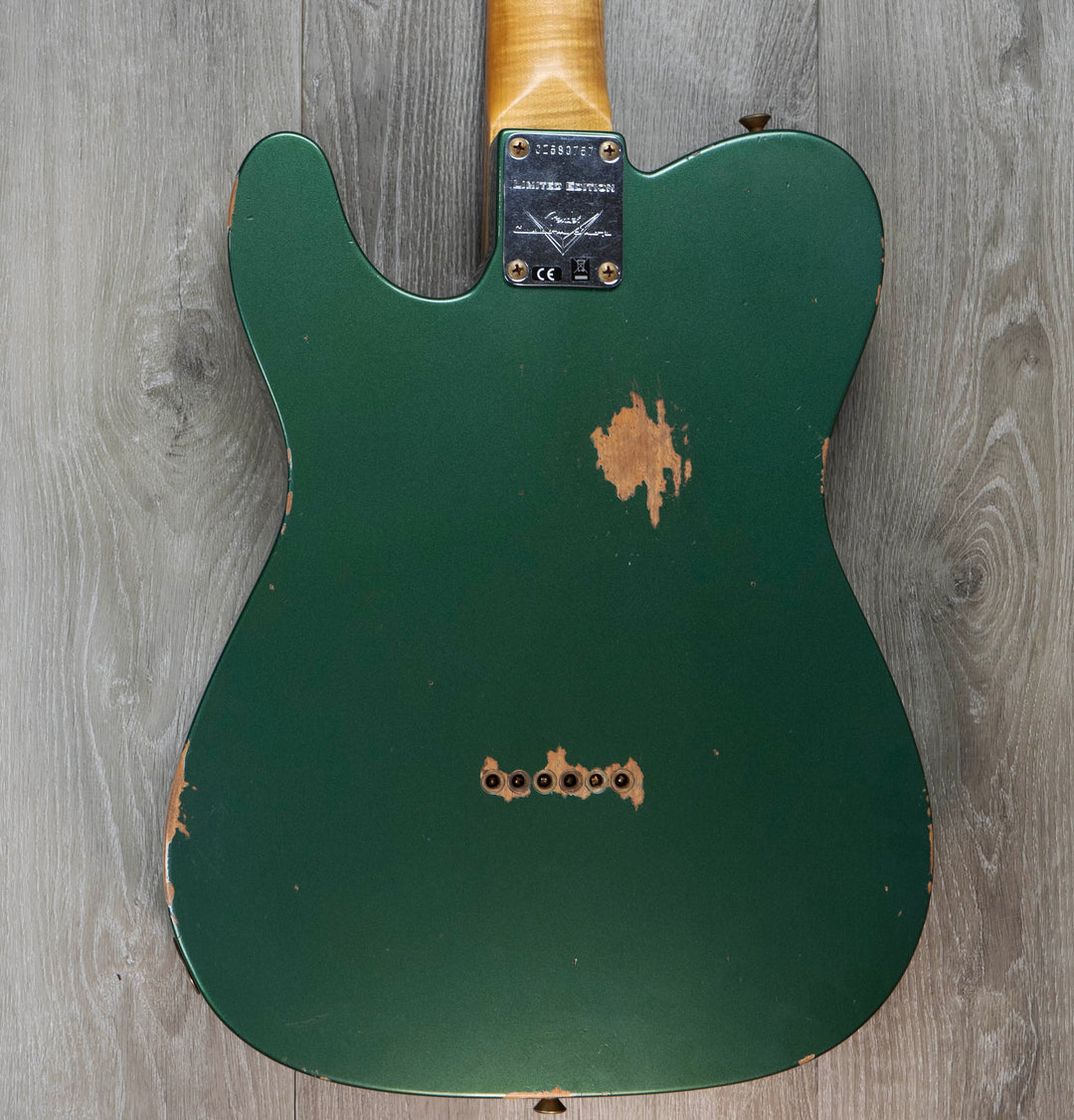 Fender Custom Shop Limited Edition 1960 Telecaster Relic, Aged Sherwood Green Metallic