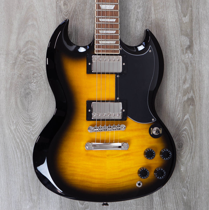 Epiphone SG Tribute Plus, Vintage Sunburst