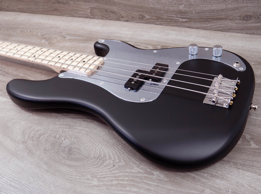 Fender Limited Edition 50th Anniversary Steve Harris Precision Bass, Maple Fingerboard, Satin Black