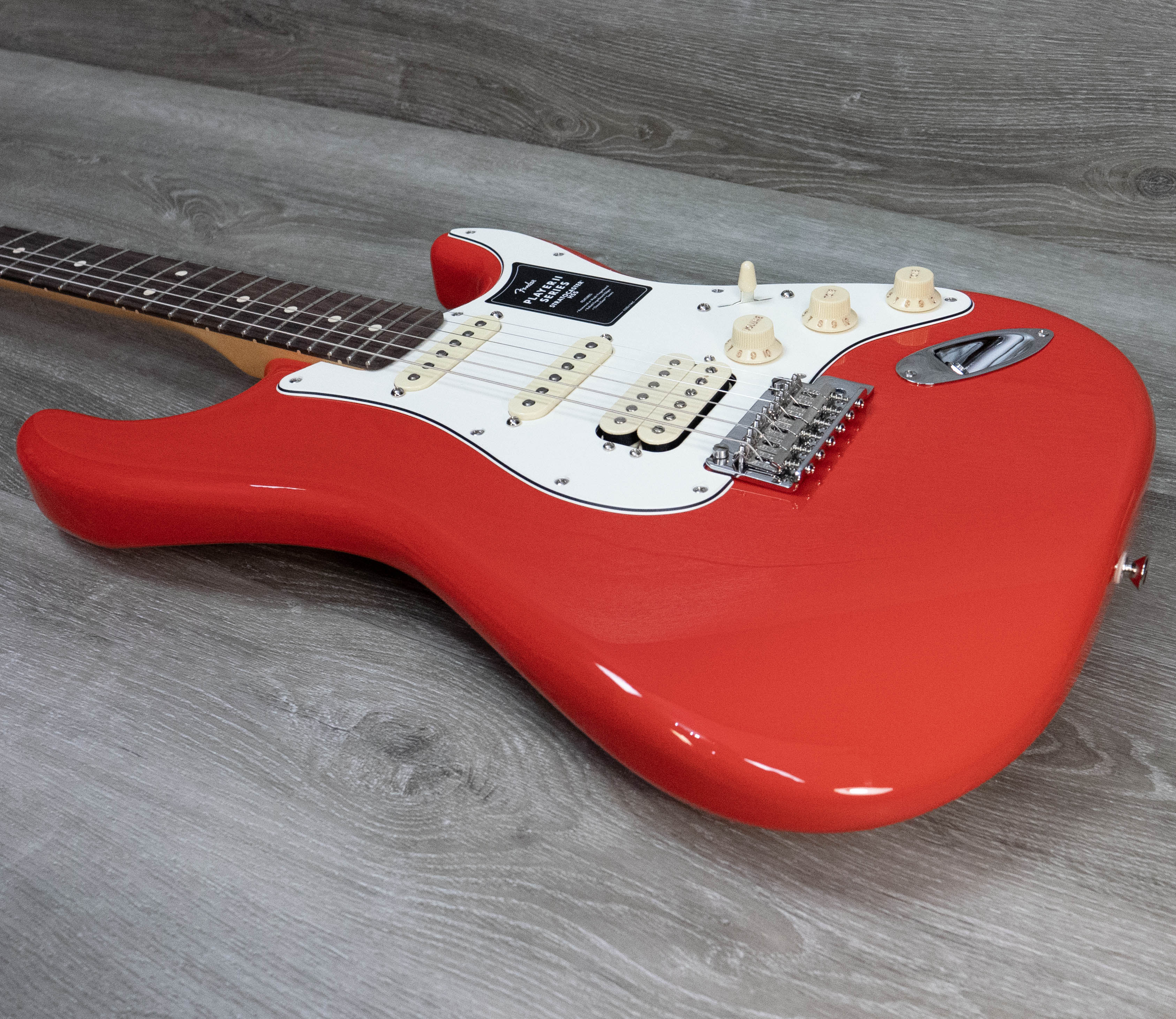 Fender Player II Stratocaster HSS, Rosewood Fingerboard, Coral Red