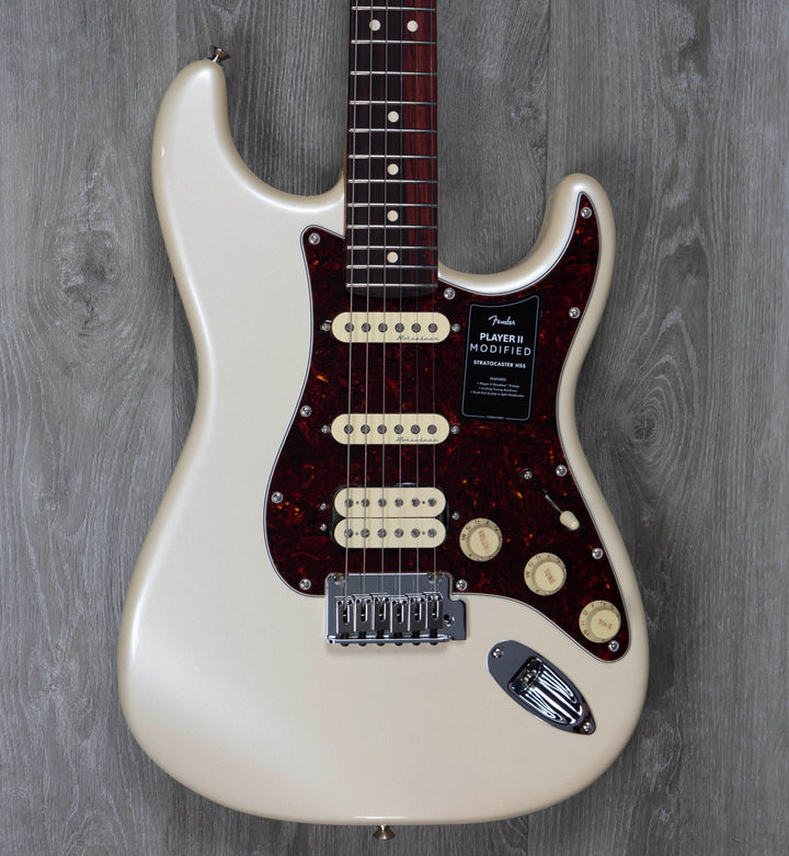 Fender Player II Modified Stratocaster HSS, Rosewood Fingerboard, Olympic Pearl