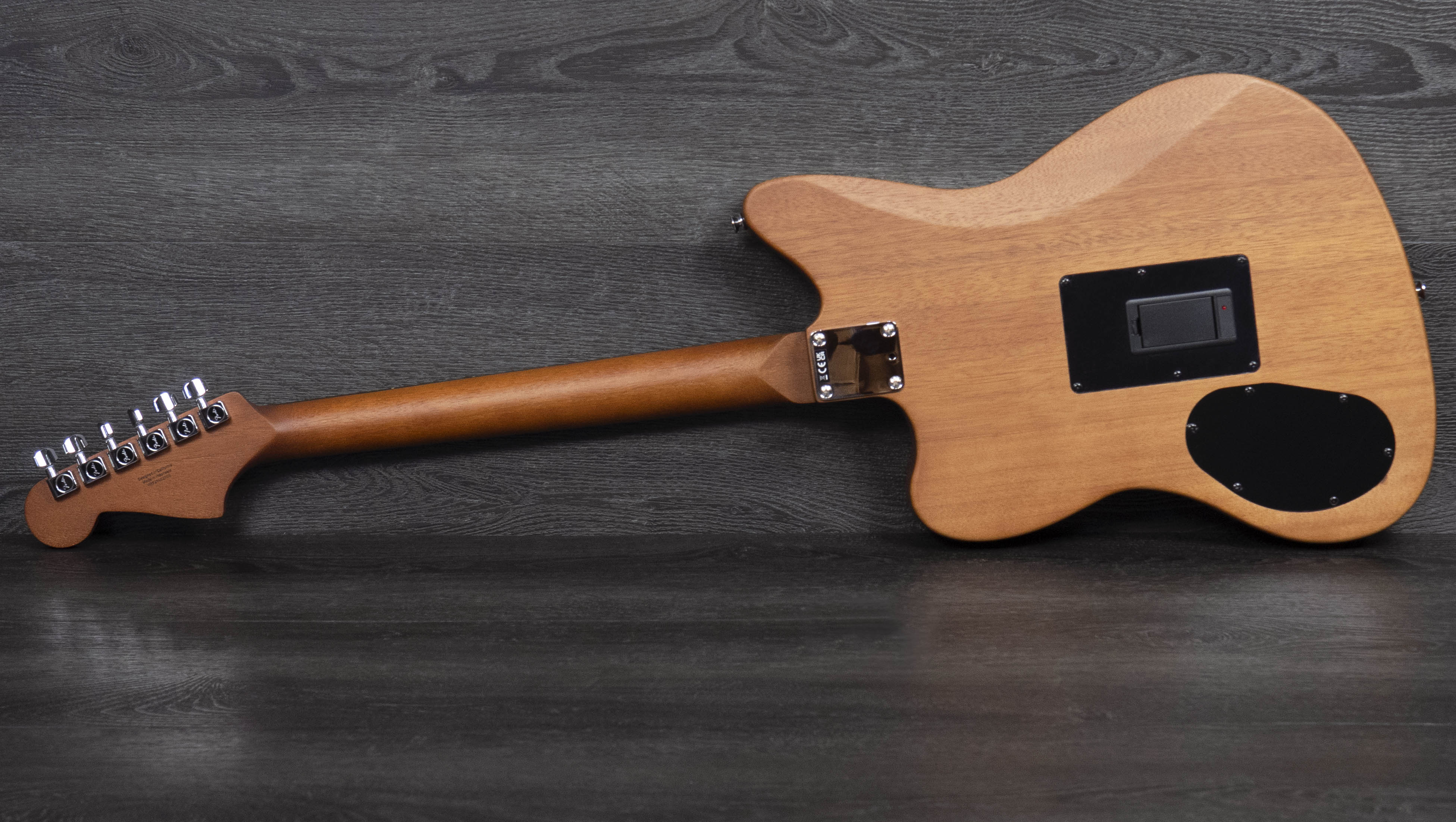 Fender Acoustasonic Standard Jazzmaster, Aged Natural – A Strings