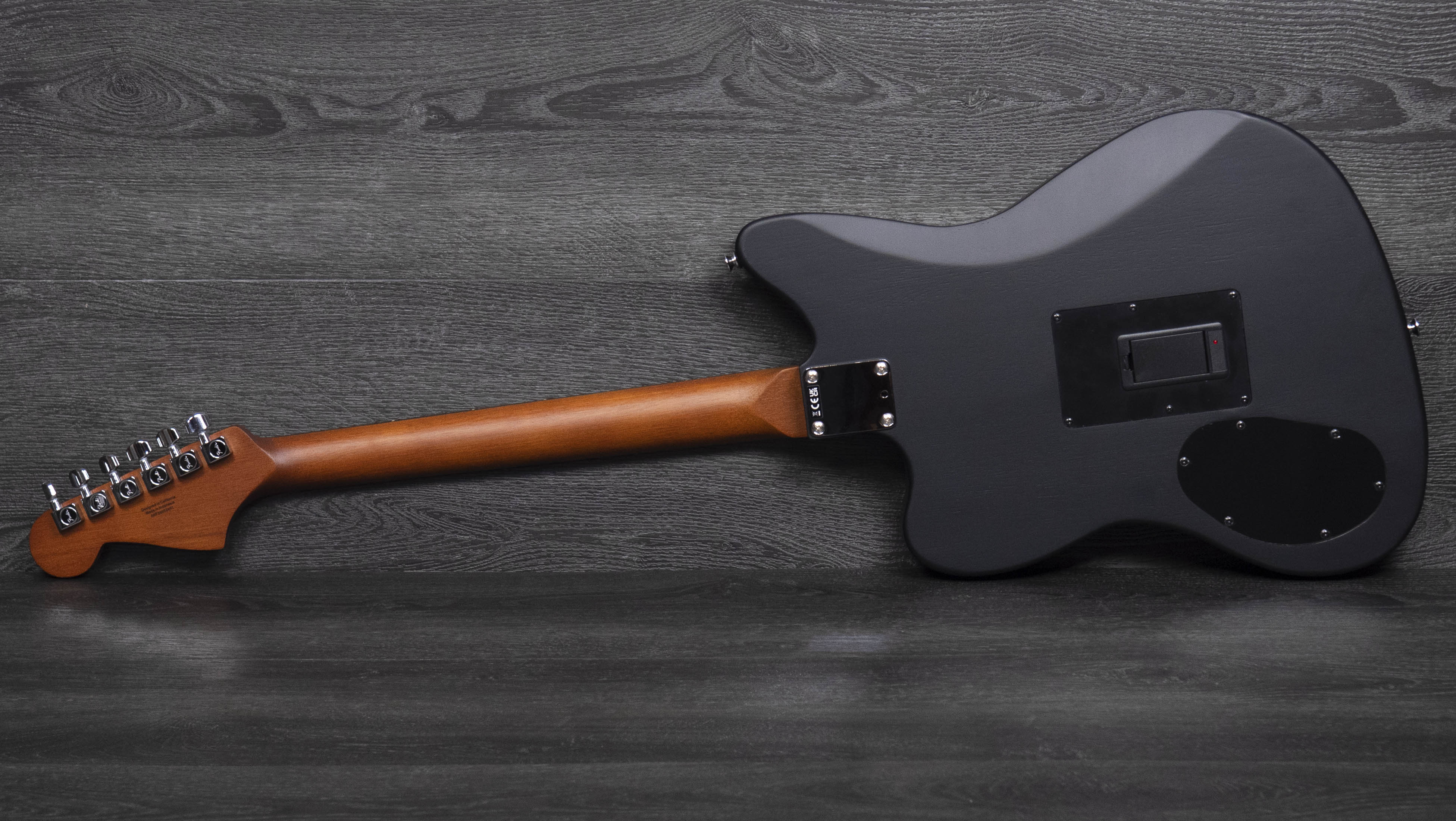 Fender Acoustasonic Standard Jazzmaster, Black – A Strings