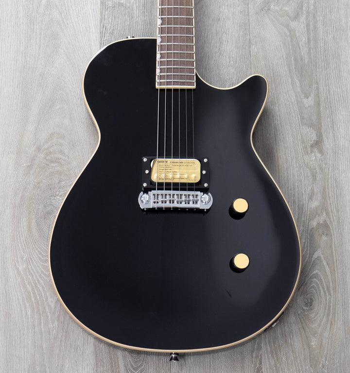 Gretsch Streamliner Jet 1 Pickup, Laurel Fingerboard, Jet Black