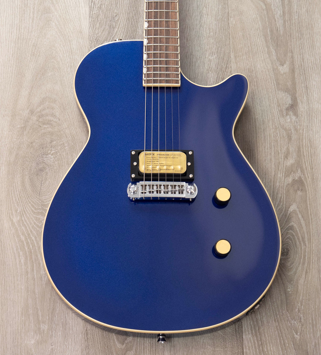 Gretsch Streamliner Jet 1 Pickup, Laurel Fingerboard, Midnight Blue