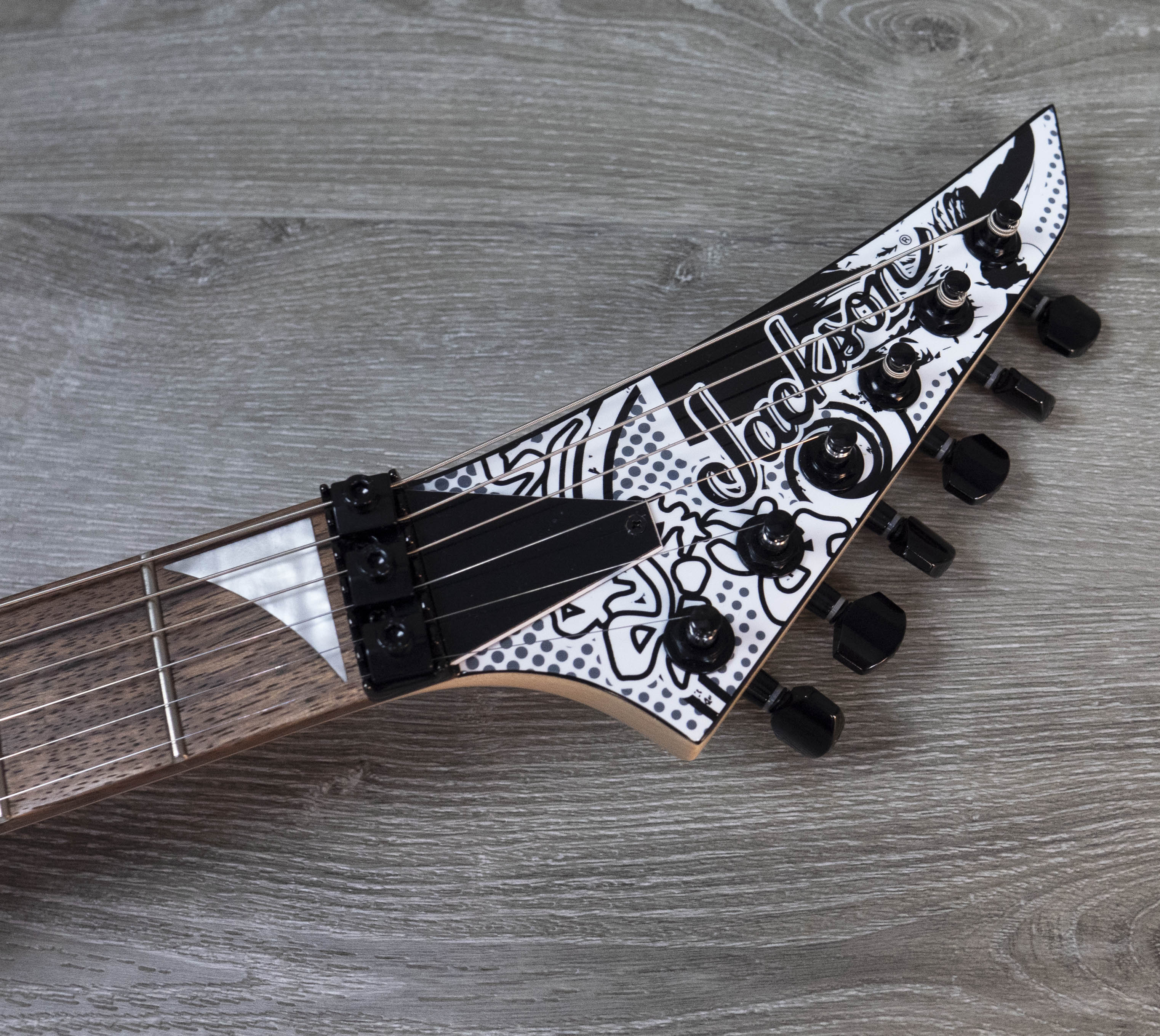 Jackson X Series Dinky DK1 H, Laurel Fingerboard, Skull Kaos – A
