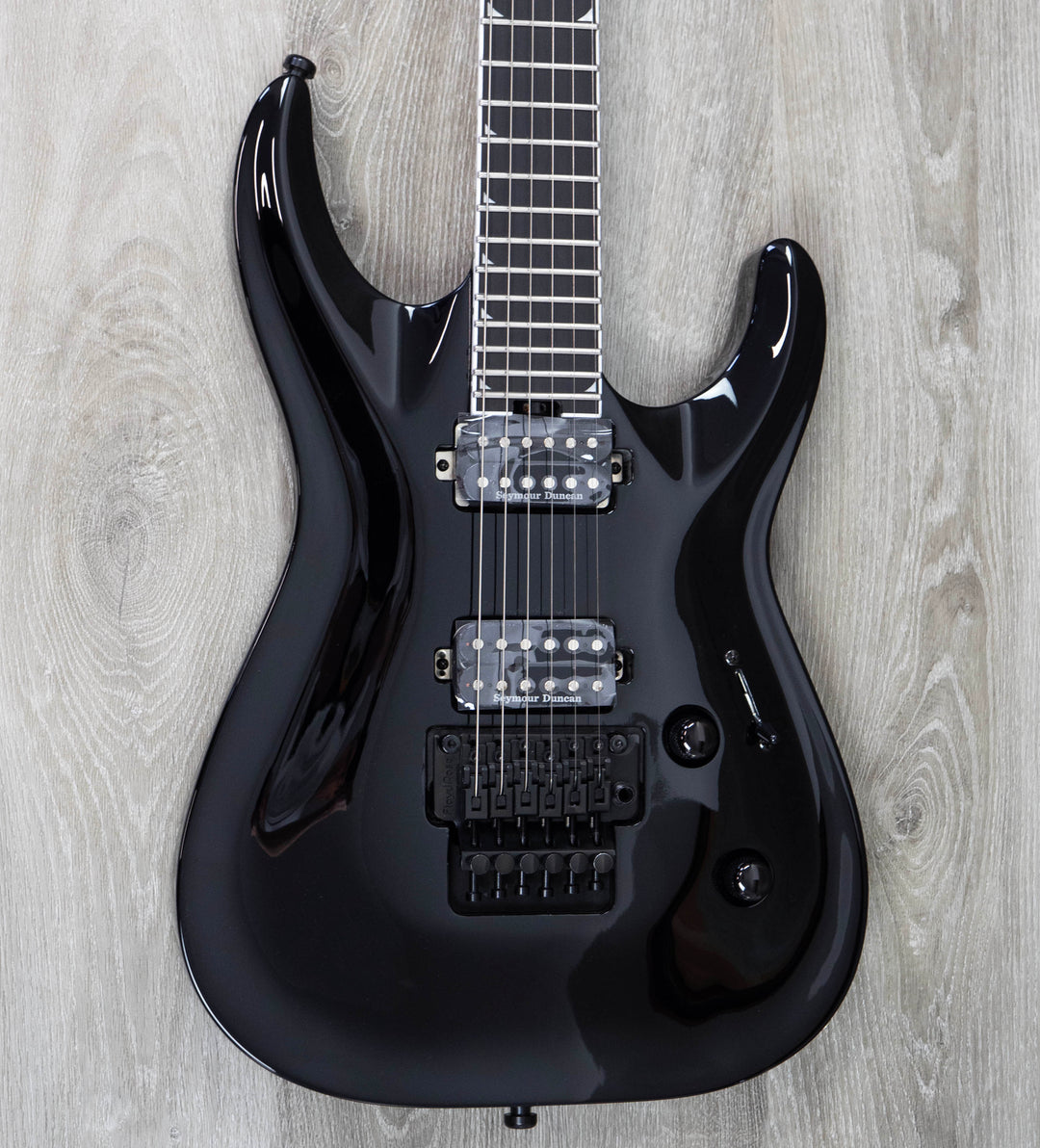 Jackson Pro Plus Series Soloist SLA2, Ebony Fingerboard, Gloss Black