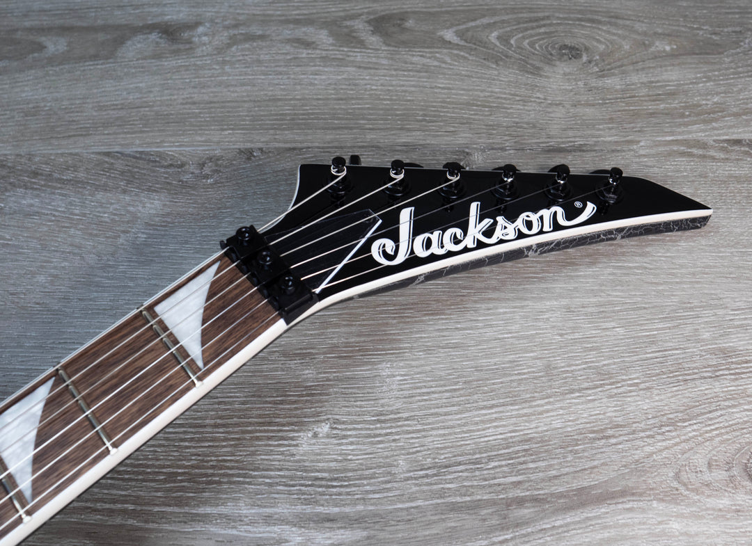 Jackson X Series Soloist SLX DX, touche en laurier, Silver Mercury Crackle 