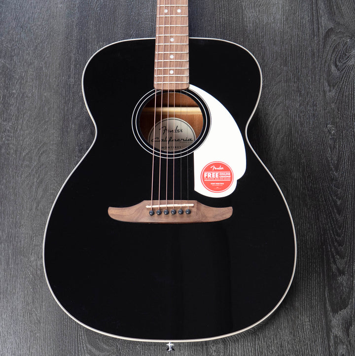 Fender California Standard Monterey Acoustic Guitar, Black