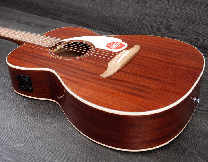 Fender California Standard Monterey E Acoustic Guitar, Natural Sapele