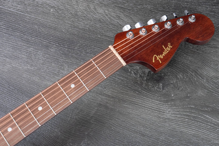 Fender California Standard Monterey E Acoustic Guitar, Natural Sapele