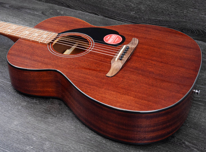 Fender California Standard Monterey Acoustic Guitar, Natural Sapele