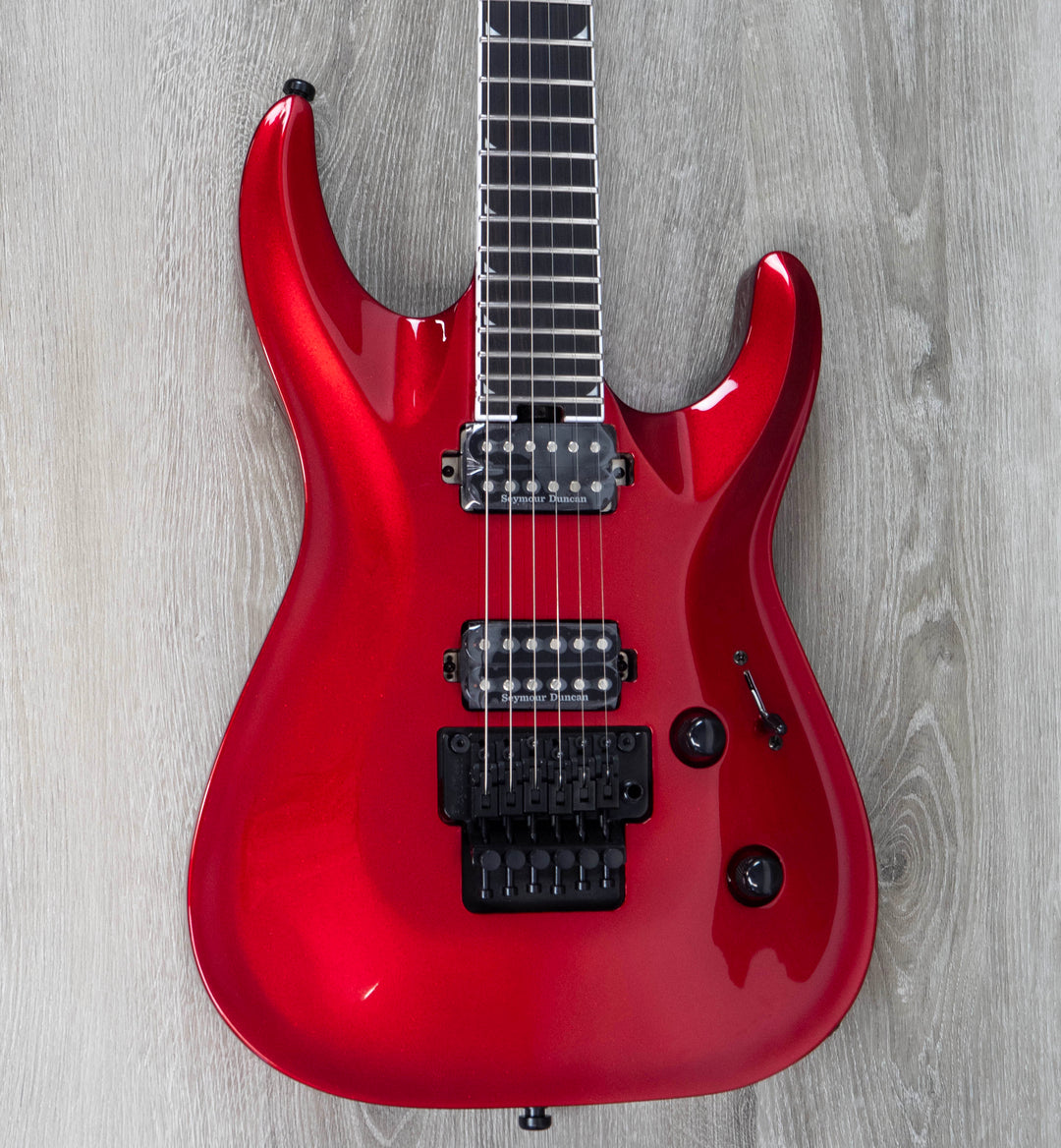 Jackson Pro Plus Series Soloist SLA2, Ebony Fingerboard, Red Crystal