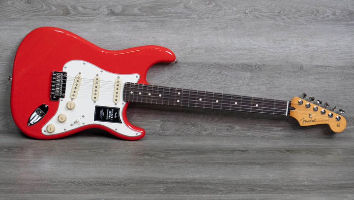 Fender Player II Stratocaster, touche en palissandre, rouge corail